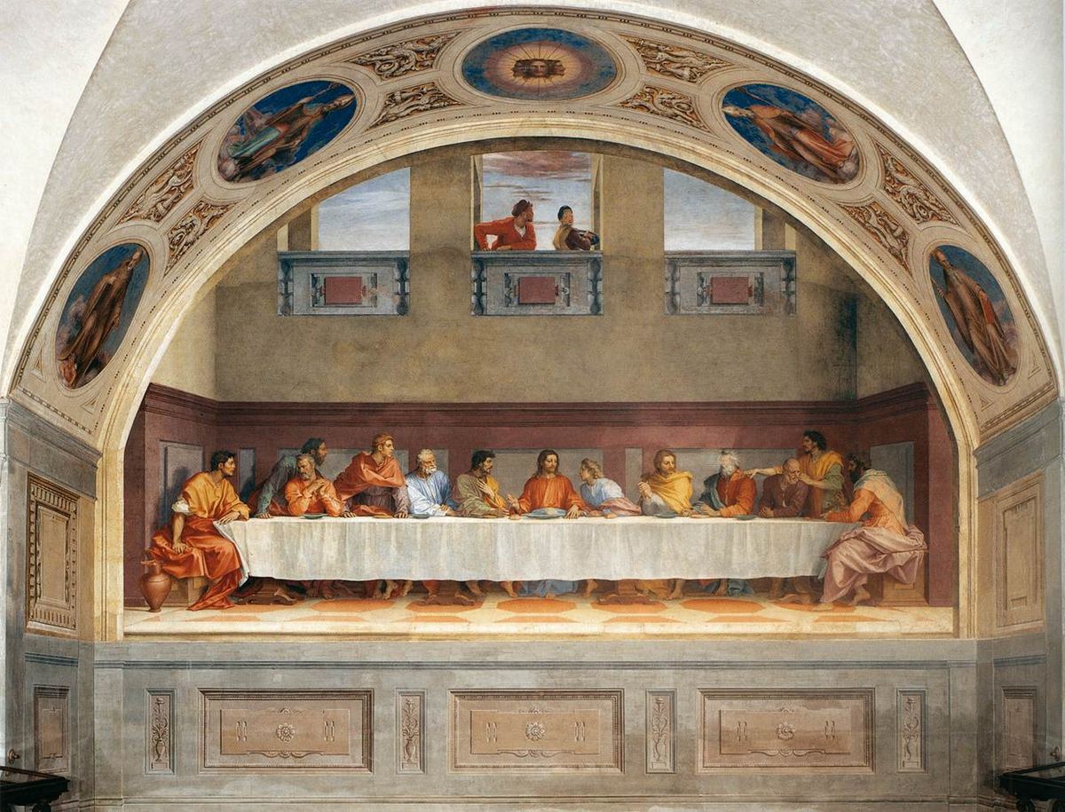 Andrea del Sarto's Last Supper at San Salvi
