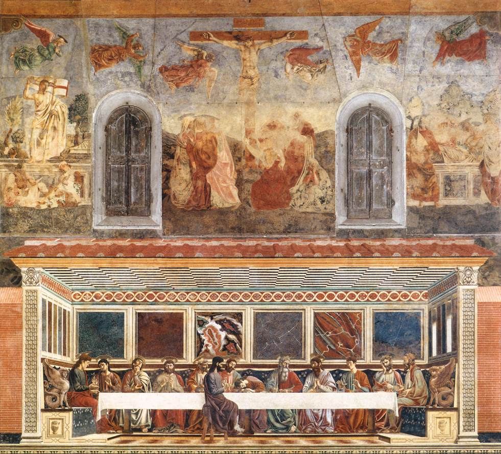 Andrea del Castagno's Last Supper at Sant'Apollonia