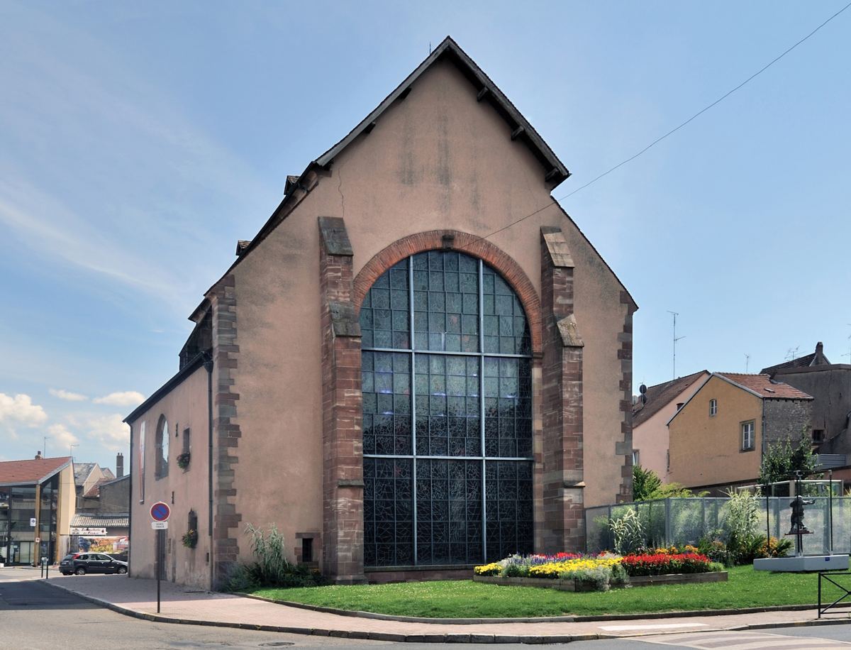 Cordeliers Chapel (Marc Chagall Stained-Glass Window)