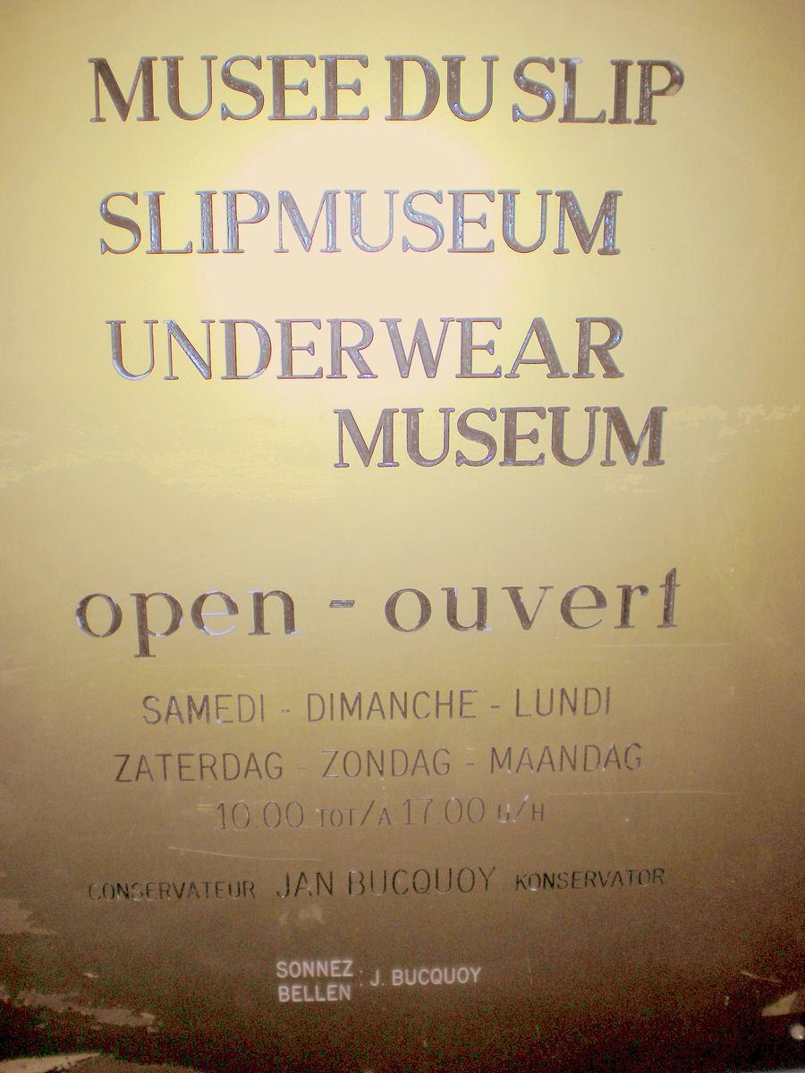 Underwear Museum of Brussels