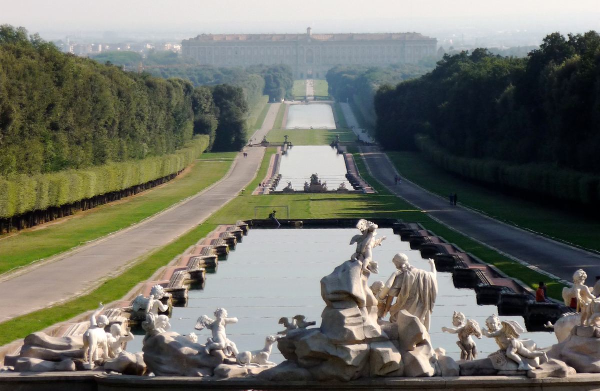 Royal Park and English Garden of the Royal Palace of Caserta