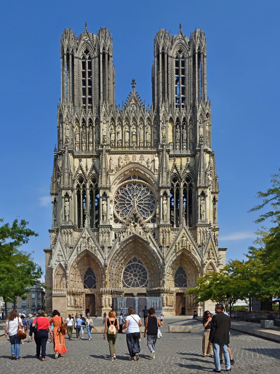 Towers of Reims Cathedral