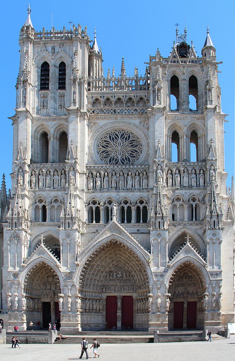 Towers and Treasury of Amiens Cathedral